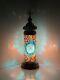 New Turkish Moroccan Mosaic Lamp Tiffany Glass Desk Table Lamp With Free Bulb