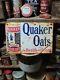Old Vintage Quaker Oats Metal Sign Gas Station Garage General Store