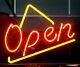 Open Store Business Neon Lamp Sign 14x10 Bar Lighting Garage Cave Artwork