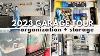 Organized Garage Tour 2023 Storage Ideas U0026 Inspiration Various Budgets U0026 Categorizing Zones
