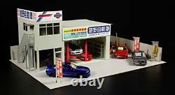 PLUM Auto Garage Famous Car Specialty Store 1/64 Colored Paper Craft PP124