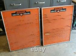 Pair Of 1930s/40s Vtg Williams Snap-on Tool store Displays signs Advertisements