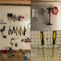 Peg Board Hooks Shelving Set Storage Store Garage Organizing Tools Hanger Set UK