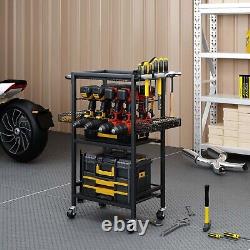 Power Tool Organizer Garage Storage, Garage Tool Shelf Drill Holders Garage S