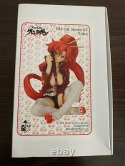 RARE TRY-GK GURREN LAGANN YOKO Littner 1/8 resin cast Garage kit (unused) F41471