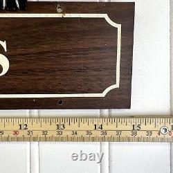 REAL Store Aisle Hang Sign Auto Needs Vintage Old Grocery Garage Mancave Decor