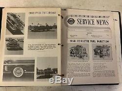 Rare Vintage Salesman Chevy Accessories Selling Record Dealer Book Collection