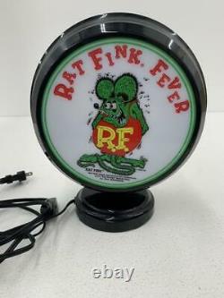 Rat Fink Gas Lamp Standing Garage In The Store Used