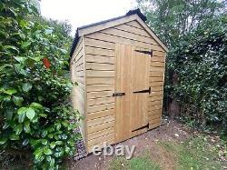 Redwood Heavy Duty TimberGarden Shed with Log Store 1800mm x 3600mm