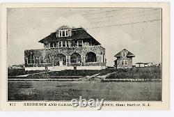 Residence and Garage 1st Avenue Stone Harbor NJ New Jersey Postcard