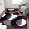 Rugshop Area Rugs Modern Circles Carpet Rugs For Living Room Rug Store New Sale