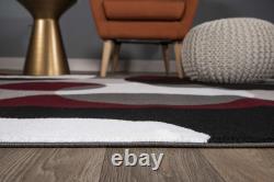 Rugshop Area Rugs Modern Circles Carpet Rugs for Living Room Rug Store New Sale