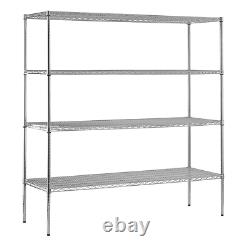Sandusky Garage Store Shelves 72 in. X 86 in. X 12 in. 4-Tier Adjustable Shelves