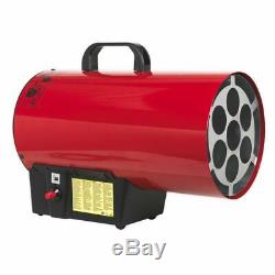 Sealey Tools LP55 Propane Gas Blower Space Work Heater Warmer Shed Garage Store