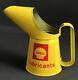 Shell Lubricants Pint Vintage Advertising Garage Petrol Oil Tin Can Jug Pourer