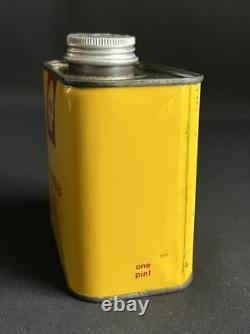 Shell Spirax 90 Ep Gear Oil Can Pourer Pint Measure Vintage Garage Display