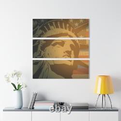 Statue of Liberty Acrylic Print Triptych