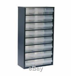 Steel 24 Drawer Storage Unit Small Parts Store Multi-drawer Wall Mountable Units