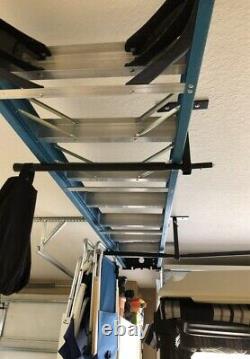 Store Your Board Double Ladder Ceiling Rack, Hi Port 2 Garage Storage