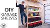 Super Efficient 2x4 Garage Shelves Diy Garage Storage