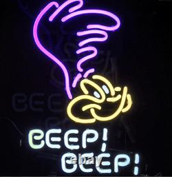 Superbird Beep Beep Glass Neon Sign UK Decor Store Garage Neon Bar Sign 17