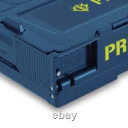 Tool Box GUNDAM Zeon Groove Garage Folding Container Strage Case 50.1L Dark Blue