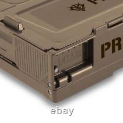 Tool Box GUNDAM Zeon Groove Garage Folding Container Strage Case 50.1L TAN