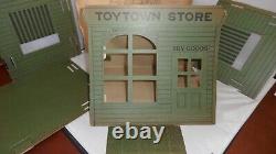 Toytown Bungalow, Garage, Machine Shop, Grocery Store Cardboard Buildings