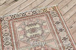 Turkish Rug 36''x72'' Bunyan Carpet Vintage 92x184cm Oriental Decor Rug 3x6