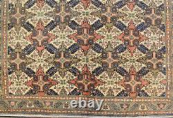 Turkish Rug 77''x113'' Bunyan Carpet Vintage 196x288cm Oriental Decor Rug 6x9