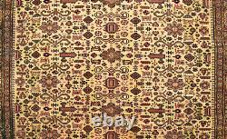 Turkish Rug 77''x115'' Bunyan Carpet Vintage 197x295cm Beige Decor Rug 6x9