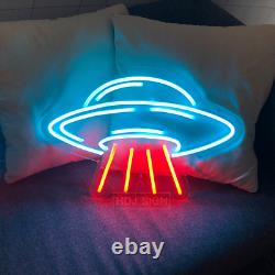 UFO Design Neon Signs Suitable Home Bar Club Garage Store LED Light Wall Decor