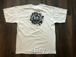 VTG MIDNIGHT RECORDS T SHIRT 1978-1998 NYC RECORD STORE Garage Punk Psychedelic