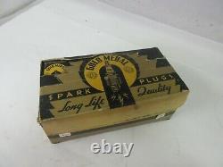 Vintage Advertising Gold Medal 10 Spark Plugs In Orig Box Garage Store 975-e