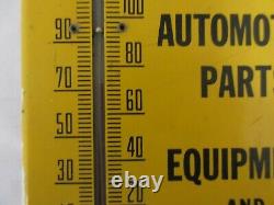 Vintage Advertising Lawson Auto Parts Tin Store Garage Thermometer B-431