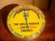 Vintage Advertising Ppg Ditzler Paint Round Thermometer Garage Store Working