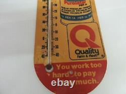 Vintage Advertising Purolator Filter Thermometer Store Garage Dealer 830-s