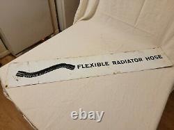 Vintage Flexible Radiator Hose Parts Store Garage Sign