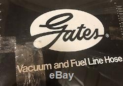Vintage Gates Vacuum & Fuel Line Hose Store Metal Display Cabinet Garage Deco