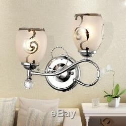 Wall Lamp Clothing Store Restaurant Coffee Double Heads Glass LED Wall Sconce