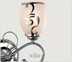 Wall Lamp Clothing Store Restaurant Coffee Double Heads Glass LED Wall Sconce
