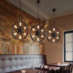 Wheel LED Sing Hall Pendant Fixtures Furniture Store Chandelier Lighting Lamp