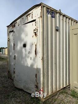 16ftx10ft Conteneur Garage Site Atelier Portable Magasin Anti-vandale