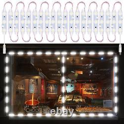 20-2000pcs Waterproof 5730 SMD 3 LED Module Light Store Front Window Sign Lamp can be translated to French as: 'Lampe d'enseigne de vitrine de magasin étanche 5730 SMD 3 LED, 20-2000pcs'.