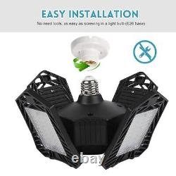 2x Led Work Shop Ampoule D'éclairage Plafond Luminaires 150w Store Outdoor Black