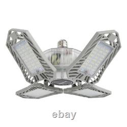 4x Led Garage Light Bulb Lampe Pliable Lumières 150w 15000ml Store Intérieur