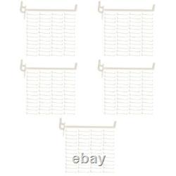 5 Pack Outils Crochet Pegboard pour Garage Crochets de Rangement Utilitaire Magasin