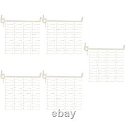 5 Pack Outils Crochet Pegboard pour Garage Crochets de Rangement Utilitaire Magasin