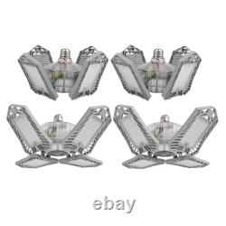 Ampoule Led 4pcs Lumières Pliables 150w Style Industriel Maison Bureau