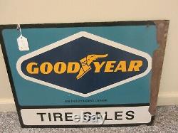 Ancienne Publicité Goodyear Ventes De Pneus Ds Boutique Authentique Garage M-227